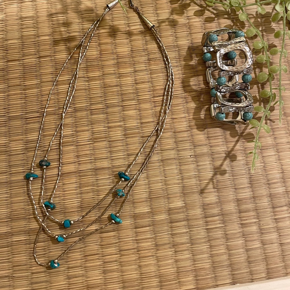 Turquoise jewelry set